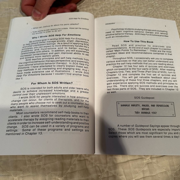 SOS Help for Emotions- Managing anxiety, anger, and depression - Picture 4 of 10